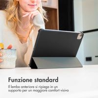 imoshion Coque tablette Trifold Samsung Galaxy Tab A11 Plus - Noir
