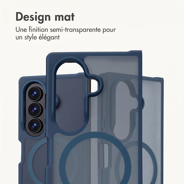 imoshion Coque Color Guard avec MagSafe Samsung Galaxy Z Fold 8 Ultra - Bleu foncé