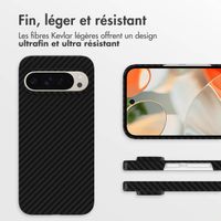 Accezz Coque Kevlar® MagSafe Google Pixel 9 / 9 Pro - Noir