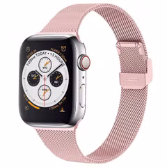 imoshion Bracelet pliant Milanese Apple Watch | 38/40/41/42 mm - Rose