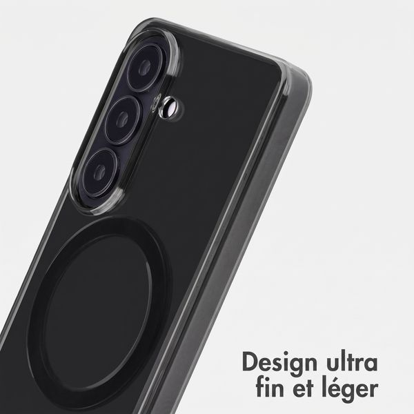 Accezz Lite coque arrière avec MagSafe Samsung Galaxy S26 - Smokey Clear
