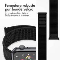 imoshion Bracelet en nylon Apple Watch | 38/40/41/42 mm - Noir