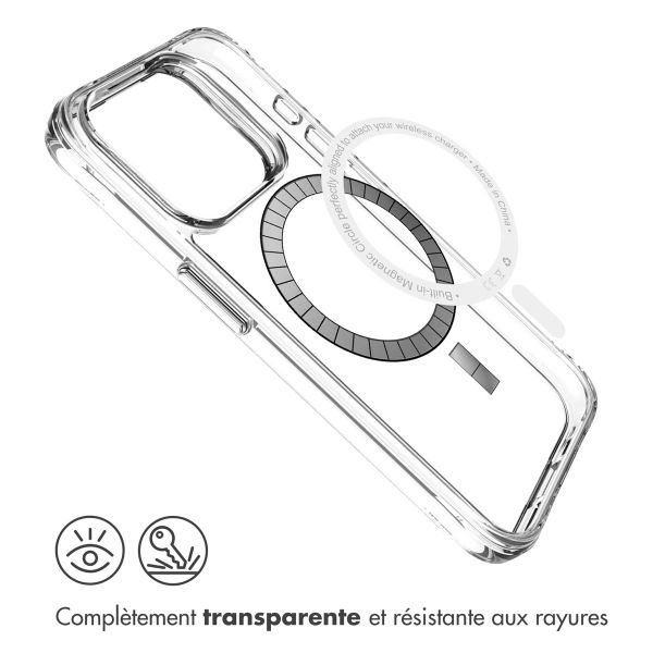 imoshion Coque Rugged Air MagSafe Apple iPhone 15 Pro Max - Transparent