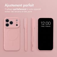 imoshion Coque Couleur avec MagSafe Apple iPhone 18 Pro / 17 Pro - Rose clair