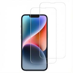Accezz Protection d'écran en verre trempé 2-pack Apple iPhone 17e / 16e / 14 / 13 / 13 Pro