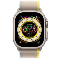 Apple Bracelet Trail Loop Apple Watch | 44/45/46/49 mm - Taille M/L - Jaune / Beige