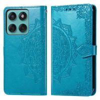 imoshion Etui de télephone Mandala Motorola Edge 60 Fusion - Turquoise