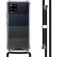 imoshion Coque arrière transparente avec cordon Samsung Galaxy A42 - Noir