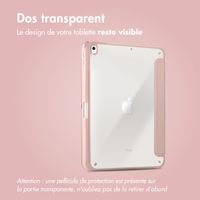imoshion Coque tablette Origami Apple iPad 9 (2021) 10.2 pouces / iPad 8 (2020) 10.2 pouces / iPad 7 (2019) 10.2 pouces - Rose