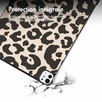 imoshion Coque tablette Design Trifold Apple iPad Pro 11 (2025) M5 / (2024) M4 - Leopard