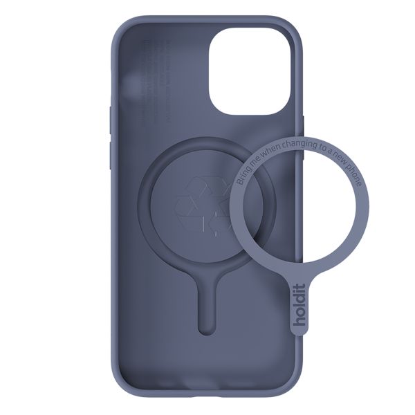 Holdit Coque MagSafe Apple iPhone 12 (Pro) - Pacific Blue