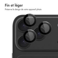 imoshion Lot de 2 protections d'objectif de caméra pour Apple iPhone 18 Pro / 18 Pro Max - Noir