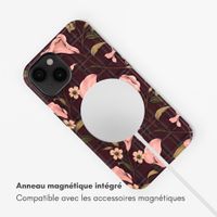 Selencia Coque arrière Vivid avec MagSafe Apple iPhone 14 - Autumn Muse