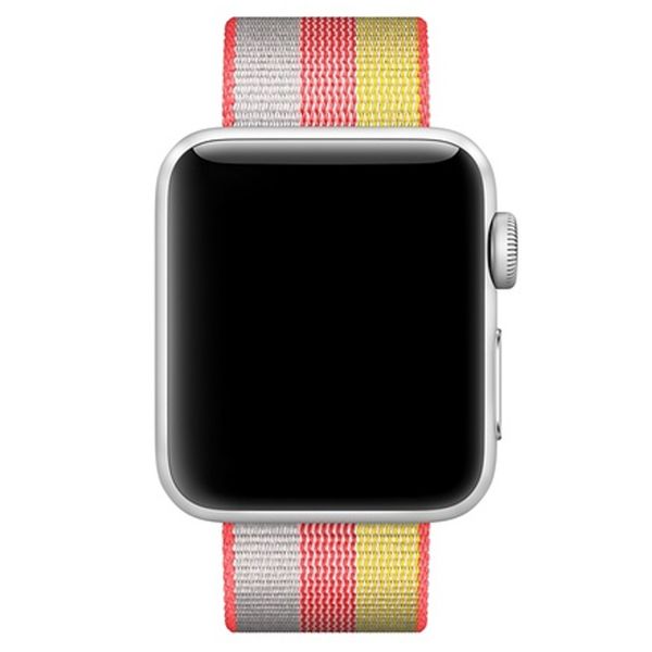 Apple Bracelet en nylon tressé Apple Watch | 38/40/41/42 mm - Red