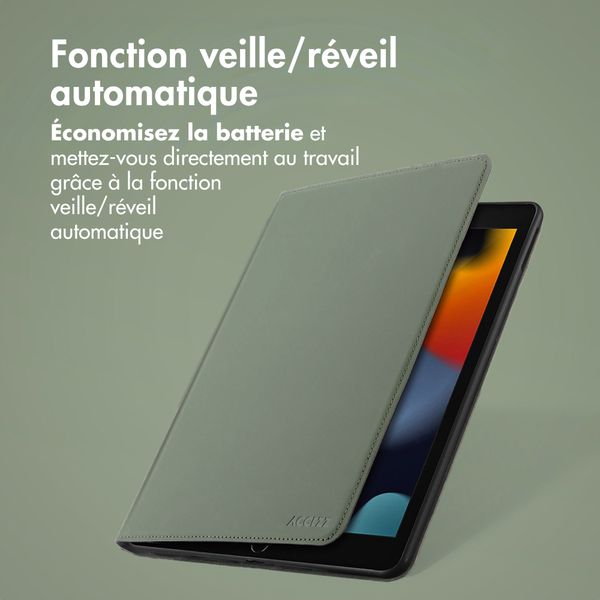 Accezz Coque tablette Classic Apple iPad 6 (2018) 9.7 pouces / iPad 5 (2017) 9.7 pouces / Air 2 (2014)/Air 1 (2013) - Vert