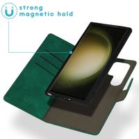 imoshion Etui de télephone luxe 2-en-1 amovible Samsung Galaxy S24 Ultra - Vert foncé