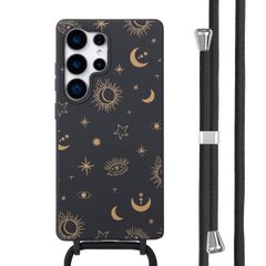 imoshion Coque design en silicone avec cordon Samsung Galaxy S25 Ultra - Sky Black