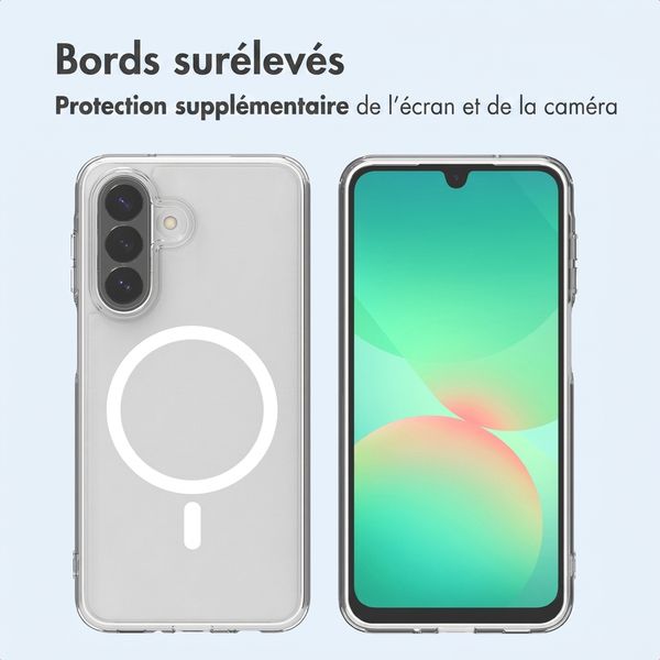 imoshion Coque arrière de protection avec MagSafe Samsung Galaxy A27 (5G) - Transparent