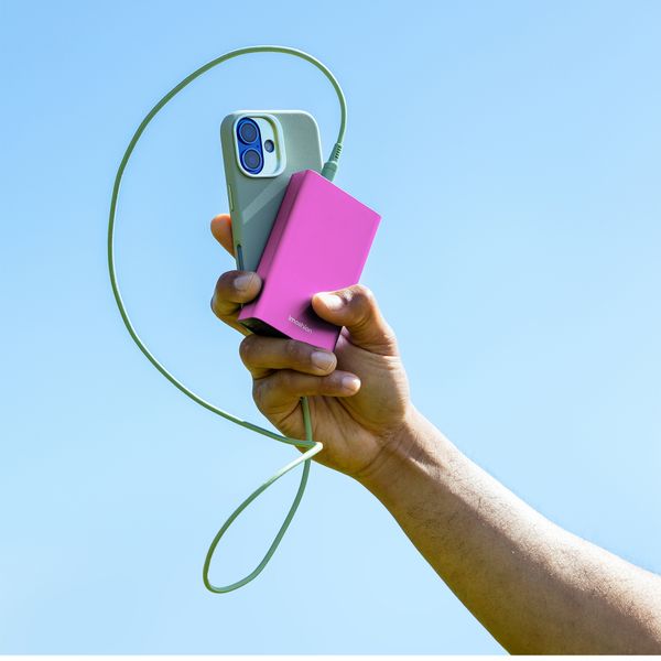 imoshion Ultra Series Batterie externe 10.000 mAh - Rose Vif