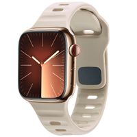 imoshion Bracelet Active Sport en silicone Apple Watch | 44/45/46/49 mm - Starlight