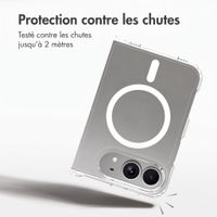 Accezz Coque arrière Xtreme Impact avec MagSafe Apple iPhone Duo - Transparent