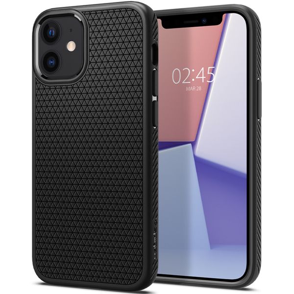 Spigen Coque Liquid Air™ Apple iPhone 12 Mini - Noir