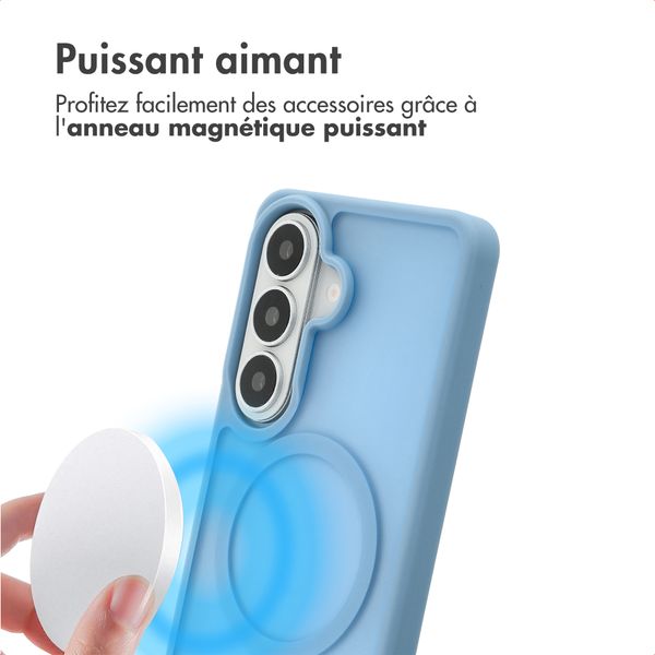 imoshion Coque Color Guard avec MagSafe Samsung Galaxy S26 - Bleu clair