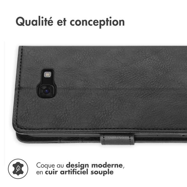 imoshion Étui de télephone portefeuille de luxe Samsung Galaxy A5 (2017) - Noir