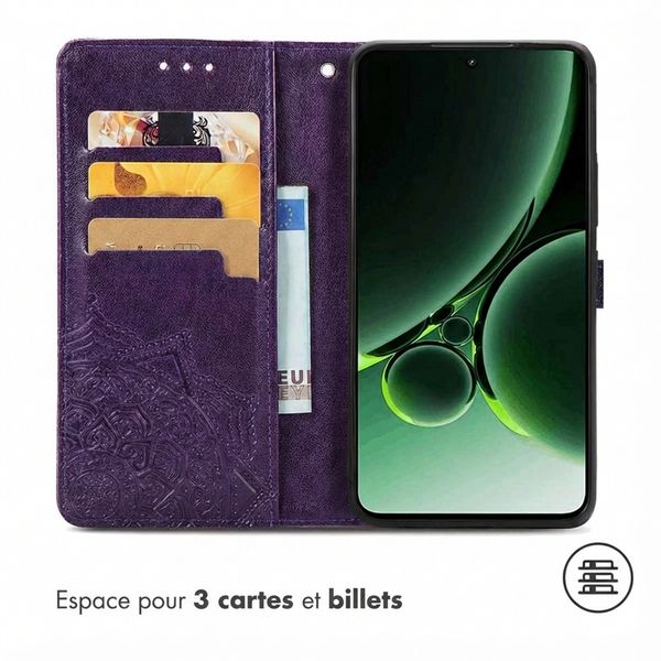 imoshion Etui de télephone Mandala OnePlus Nord 3 - Violet