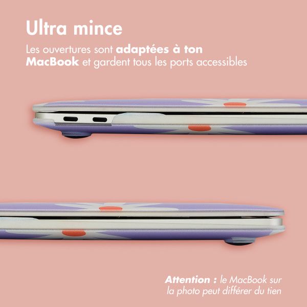imoshion Coque Design Laptop Apple MacBook Pro 16 pouces (2021 / 2023 M3 / 2024 M4 / 2026 M5) - Flowers Distance