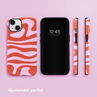Selencia Coque arrière Vivid Apple iPhone 14 - Dream Swirl Pink