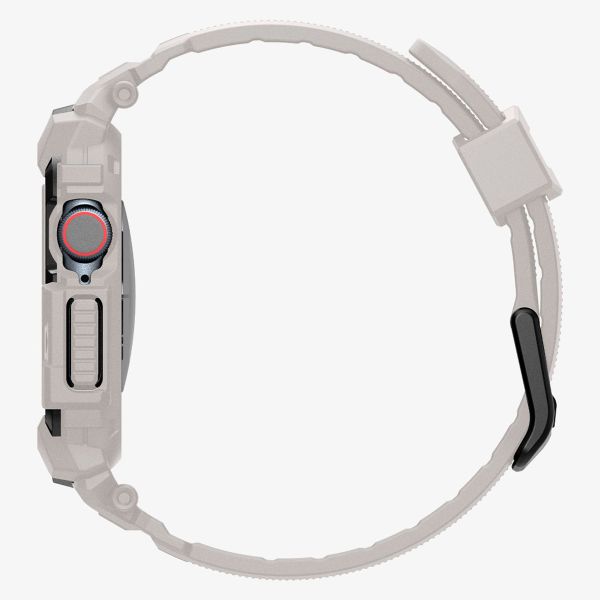Spigen Coque Rugged Armor™ Pro Apple Watch 10 - 42 mm - Beige