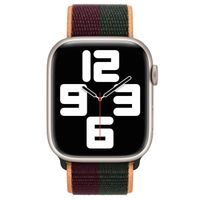 Apple Bracelet Sport Loop Apple Watch | 44/45/46/49 mm - Dark Cherry/Forest Green