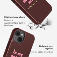 Selencia Coque arrière Vivid avec MagSafe Apple iPhone 14 - Delulu