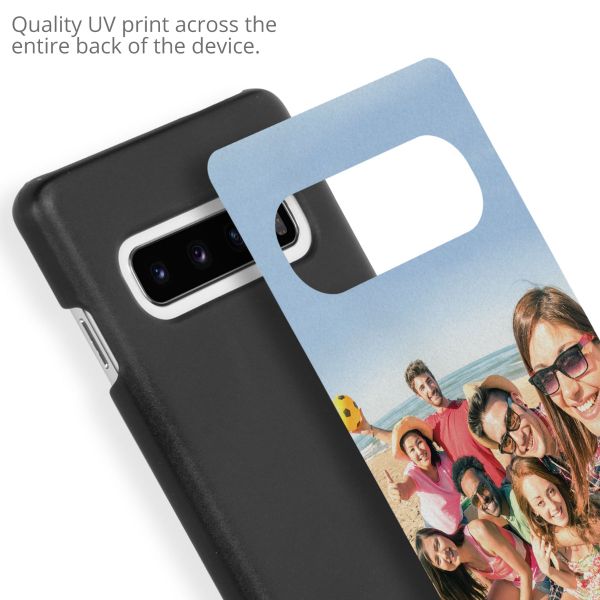 Concevez votre propre coque rigide Samsung Galaxy S10 - Noir