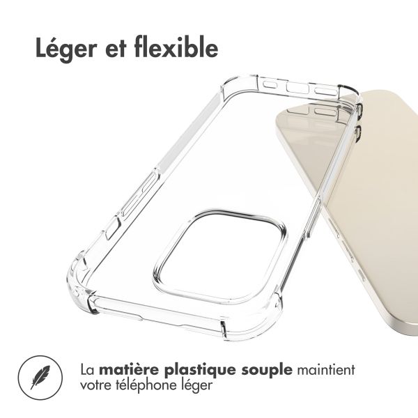 imoshion Shockproof Case Apple iPhone 15 Pro - Transparent