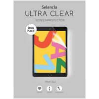 Selencia Protection d'écran Duo Pack Apple iPad 9 (2021) 10.2 pouces / iPad 8 (2020) 10.2 pouces / iPad 7 (2019) 10.2 pouces