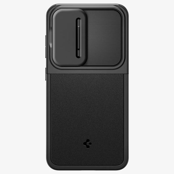 Spigen Coque Optik Armor Camera slider Samsung Galaxy S24 - Noir