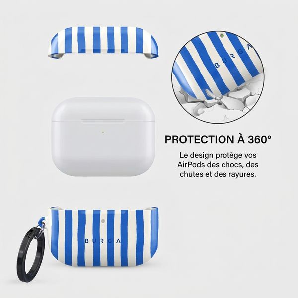 Burga Coque rigide Apple AirPods Pro 3 - Kafenio