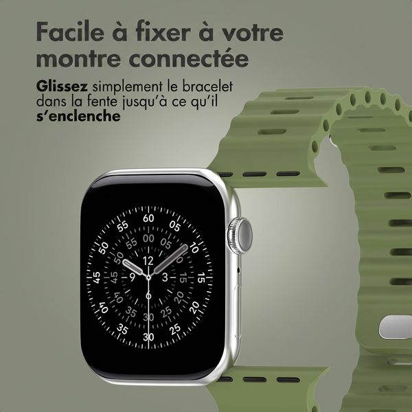 Accezz Bracelet Ocean Apple Watch | 38/40/41/42 mm - Khaki