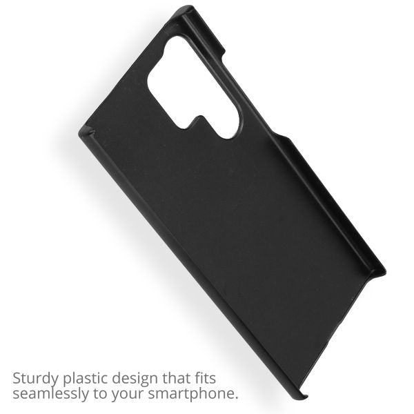 Concevez votre propre coque rigide Samsung Galaxy S24 Ultra - Noir