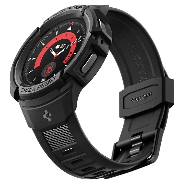 Spigen Coque Rugged Armor™ Pro Samsung Galaxy Watch 5 Pro - 45 mm - Noir