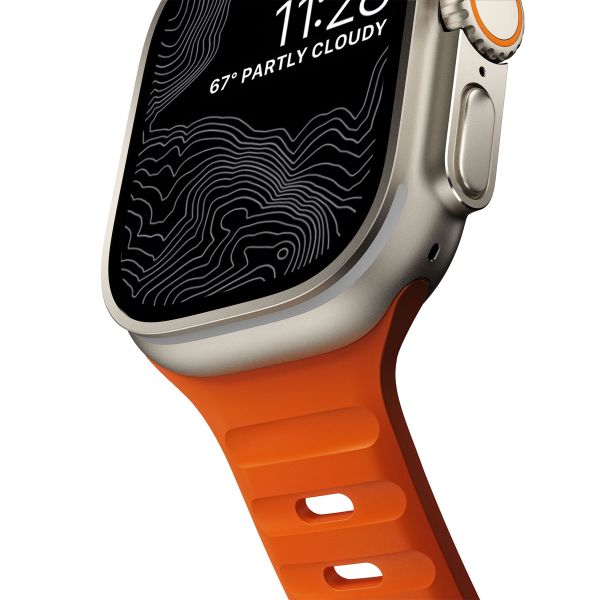 Nomad Bracelet Sport FKM Apple Watch | 44/45/46/49 mm - Ultra Orange