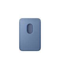 Apple FineWoven Wallet MagSafe avec la fonction 'Localiser' - Wildflower Blue
