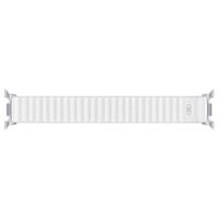 Samsung Bracelet en tissu original Samsung Galaxy Watch 8 (40/44mm) / Classic (46mm) - S/M - Blanc