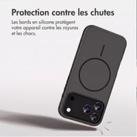 imoshion Coque arrière Color avec Thin MagSafe Ring Apple iPhone 18 Pro Max / 17 Pro Max - Noir