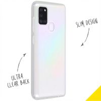 Accezz Coque Clear Samsung Galaxy A21s - Transparent