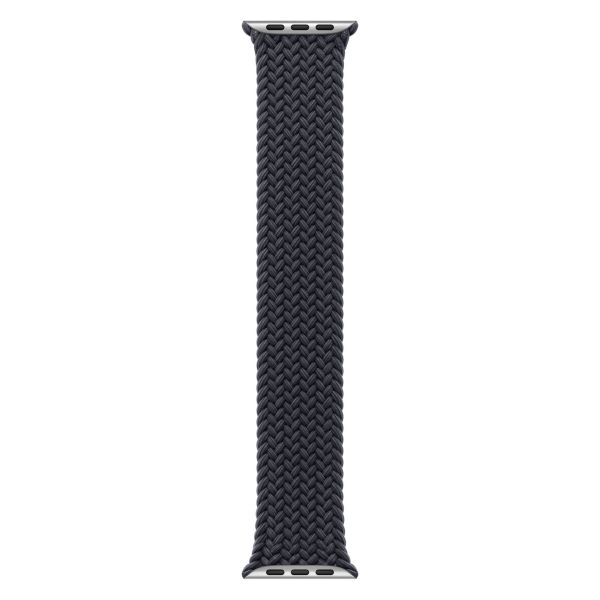 Apple Bracelet Solo tressé Apple Watch | 44/45/46/49 mm - Taille 12 - Midnight