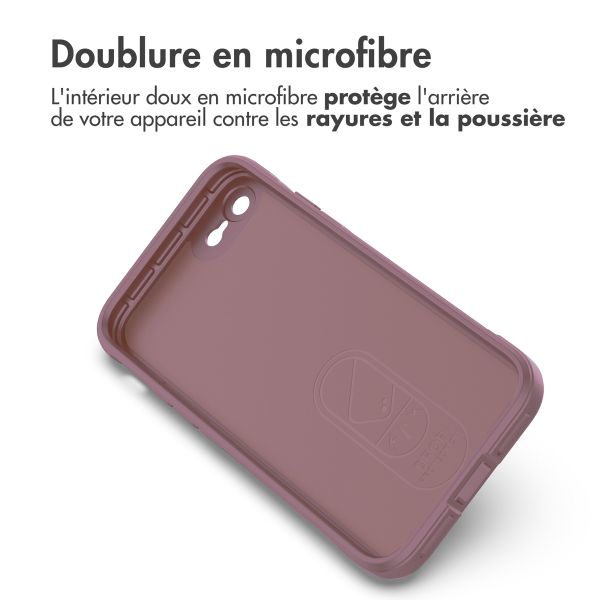 imoshion EasyGrip Backcover Apple iPhone SE (2022 / 2020) / 8 / 7 - Violet