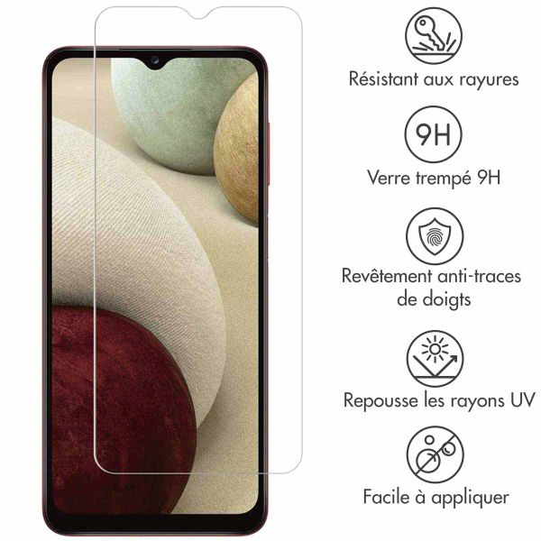 Accezz Protection d'écran en verre trempé 2-pack Samsung Galaxy A04(s) / A12 / A32 (5G) / A13 (5G/4G)